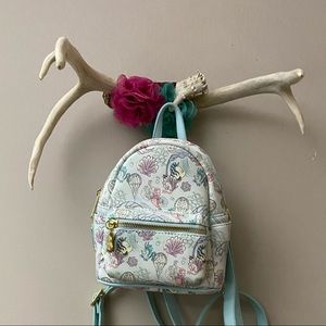 Little Mermaid Disney Loungefly mini backpack